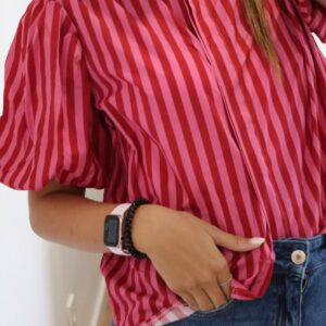 Blusa manga balão